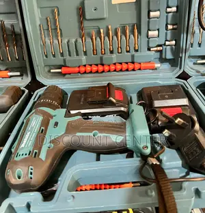 Cordless Drill Gun Two Battery