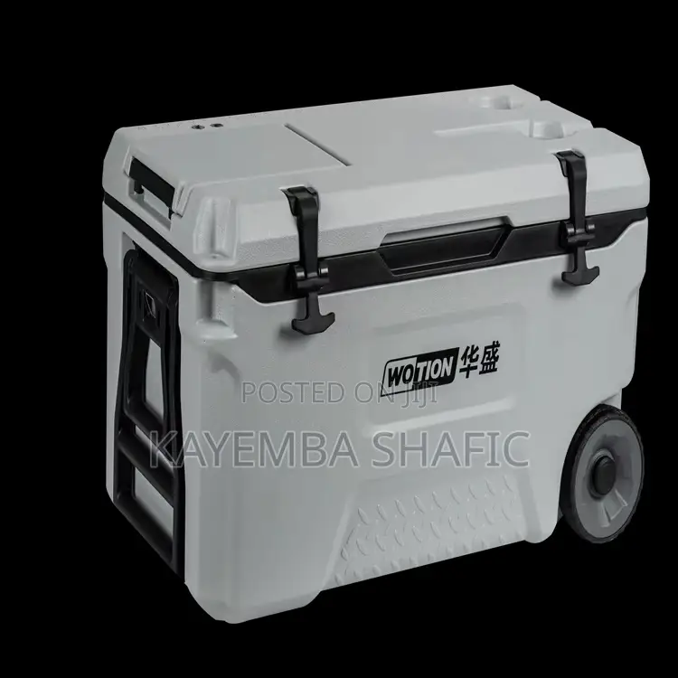 Heavy-Duty Wotion 53l Portable Rolling Cooler Box With Wheels
