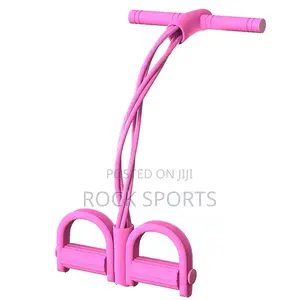 4 Tubes Strong Yoga Pedal Resistance Bands