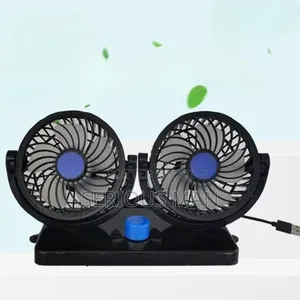 Compatible Car/Table Double Head Air Cooling Fan