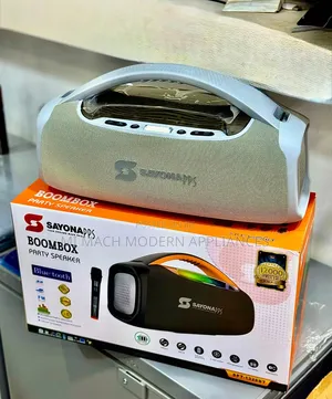Sayona Boombox Party Speaker 
With Microphone
