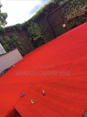 Red Artificial Grass Carpet for Events Decorations