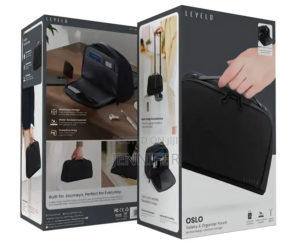 Levelo Oslo Pouch Toiletry Bag