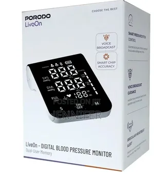Porodo Premium Smart Digital Blood Pressure Monitor