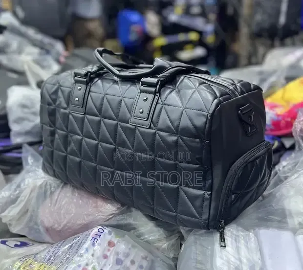 Travel/ Black Gym Bag