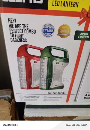 Geepas Rechargeable Led Lantern Combo Pack. Rechargeable Lights.