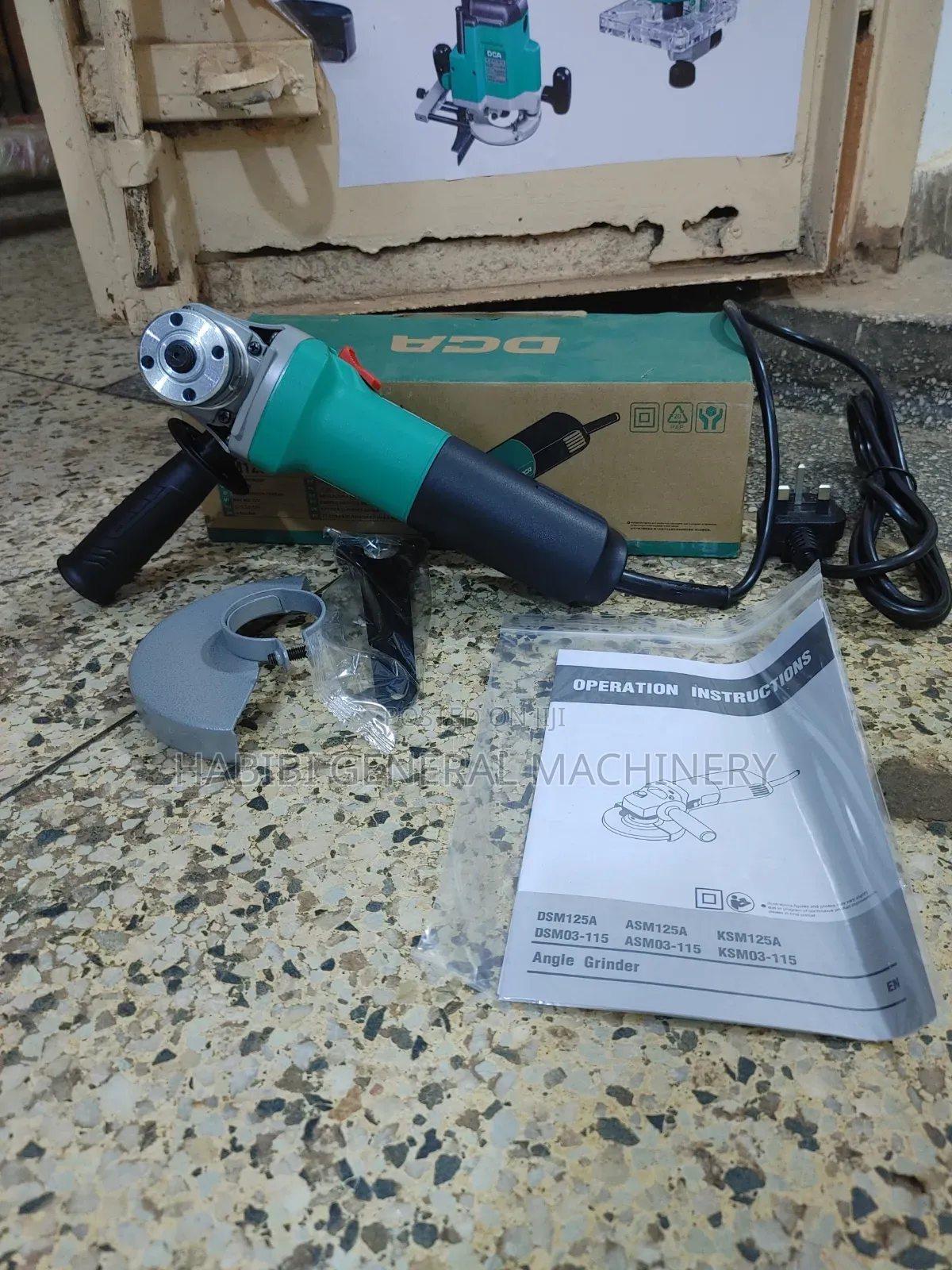 Dca Corded Electric 850w Baby Angle Grinder