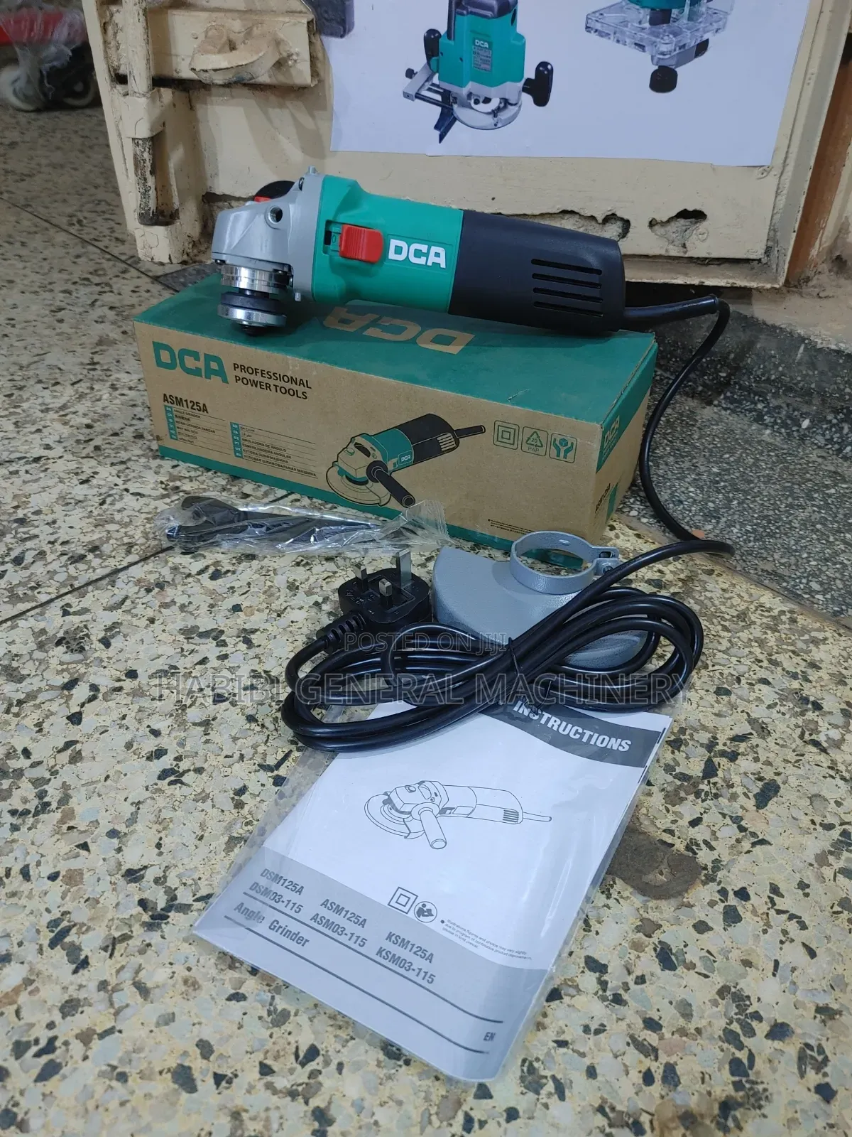 Dca Corded Electric 850w Baby Angle Grinder