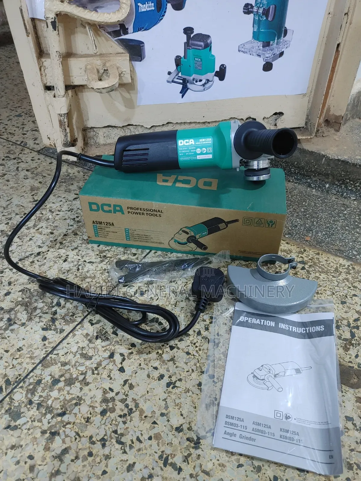 840w Dca Corded Electric Handheld Angle Baby Grinders