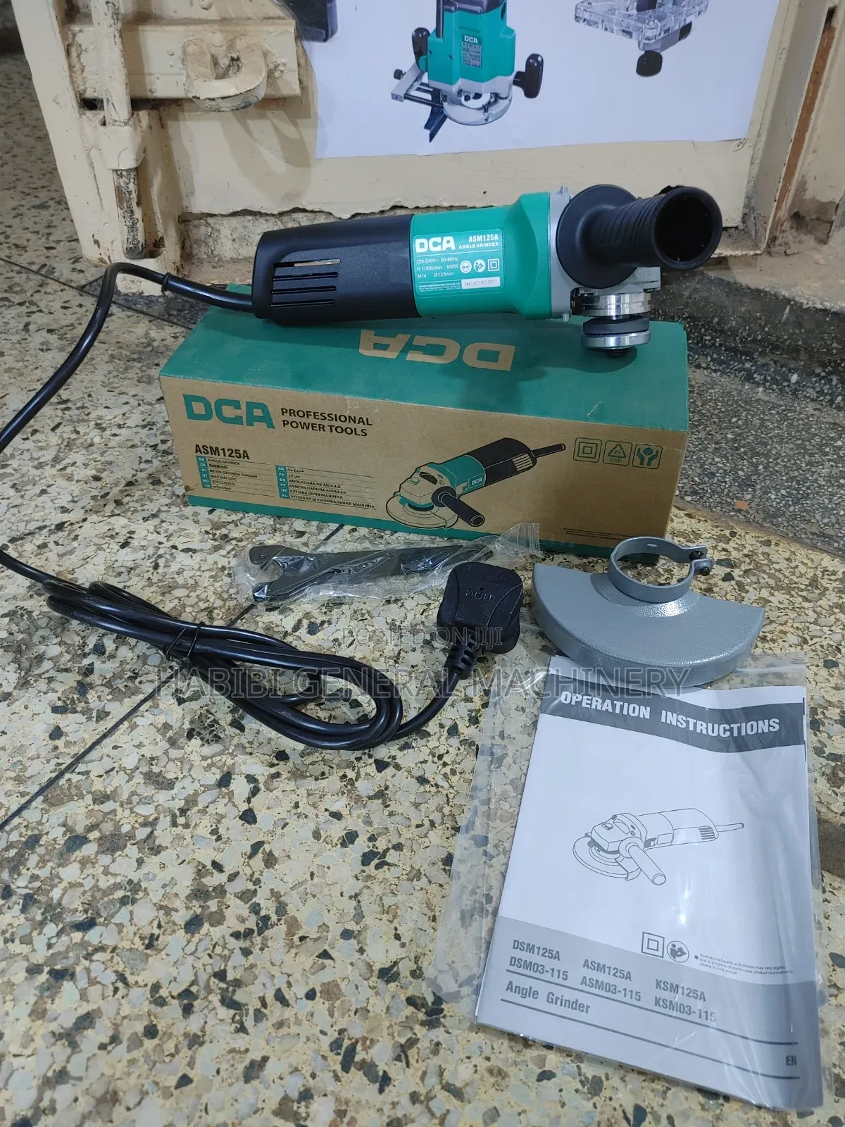 840w Dca Corded Electric Handheld Angle Baby Grinders