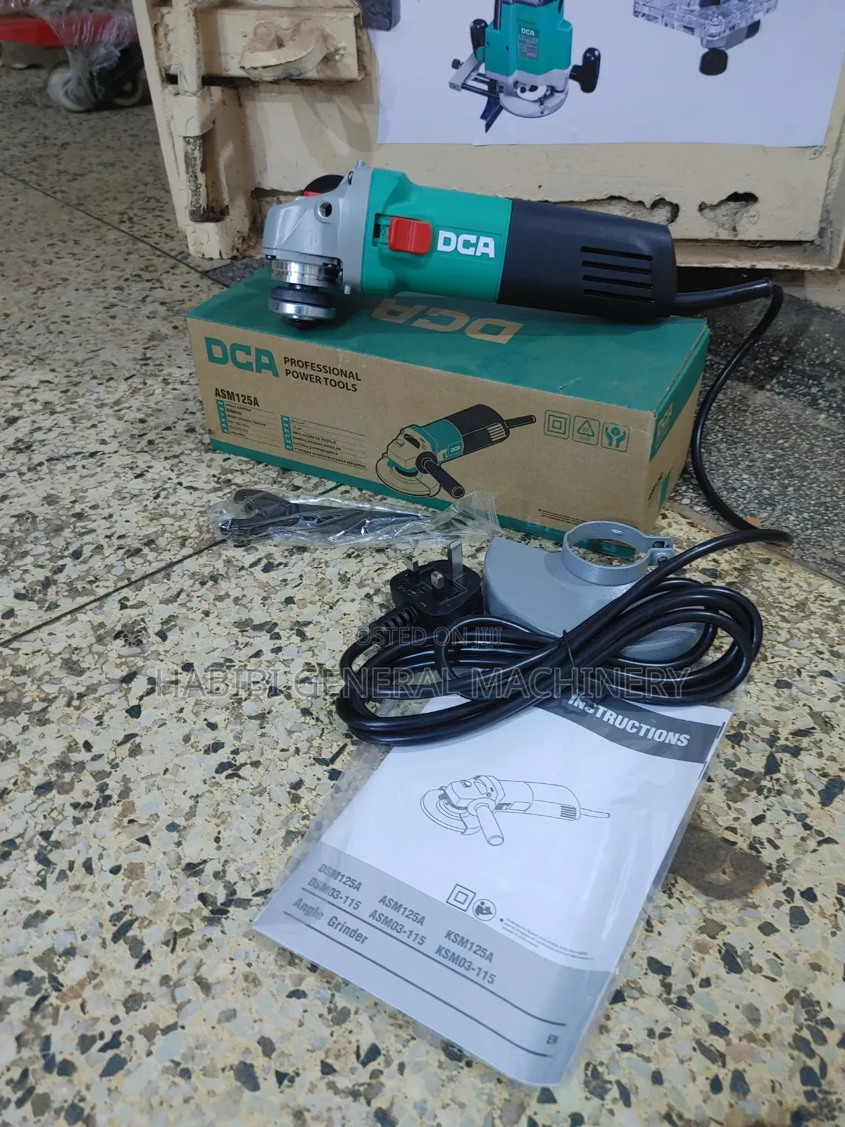 840w Dca Corded Electric Handheld Angle Baby Grinders