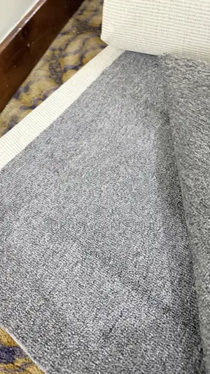 Premium Light Grey Woolen Carpet – Soft and Elegant Flooring