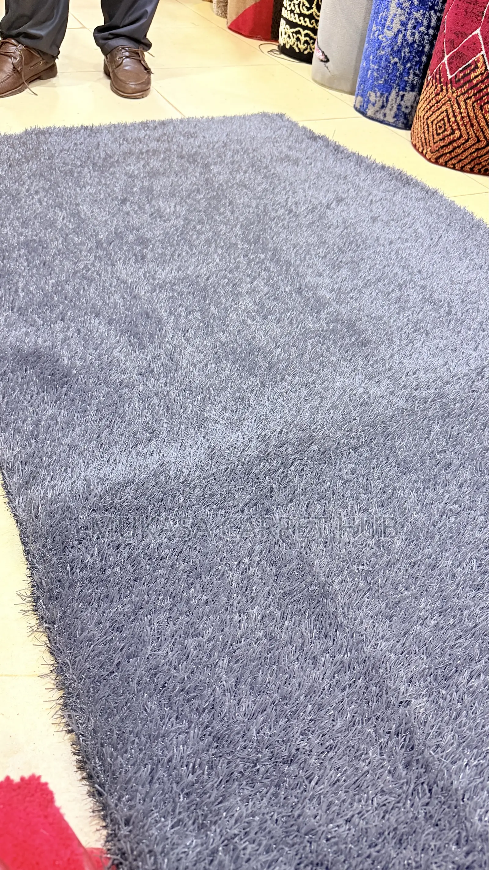 Luxury Light Grey Wool Carpet – Modern Home Décor