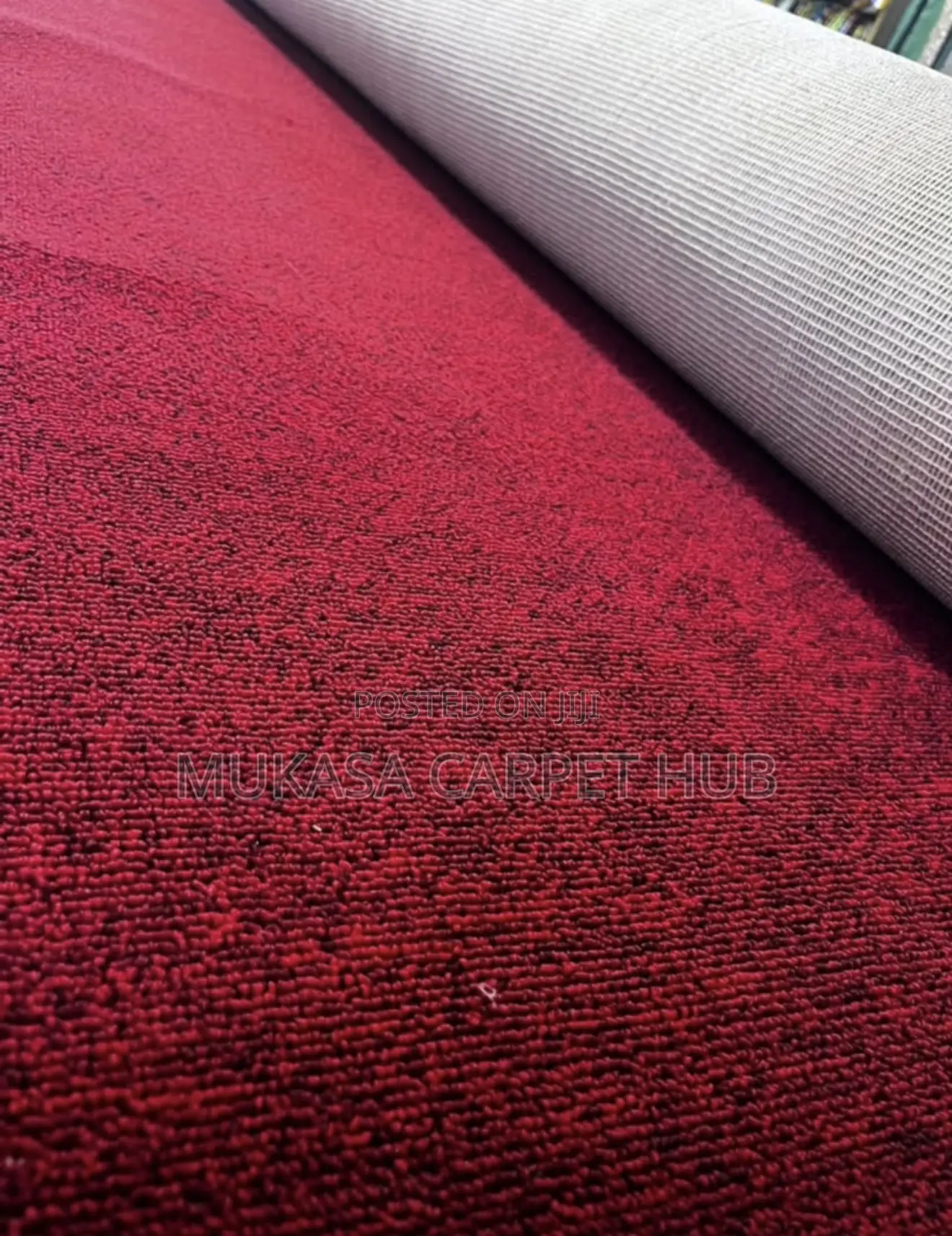 Elegant Maroon Woolen Carpet – Rich Color and Lasting Comfort