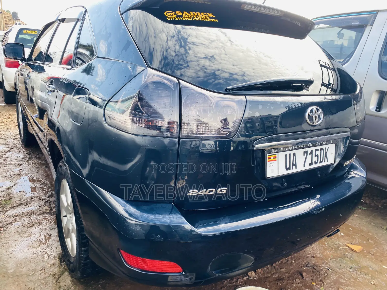 Toyota Harrier 2008 Black