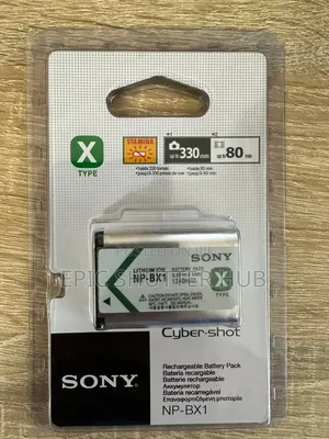 Sony Np-Bx1 Rechargeable Lithium-Ion Battery Pack (3.6v, 1240mah)