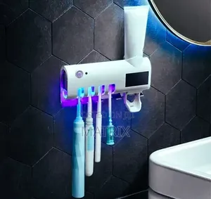 Wall-Mounted Toothbrush Storage Rack