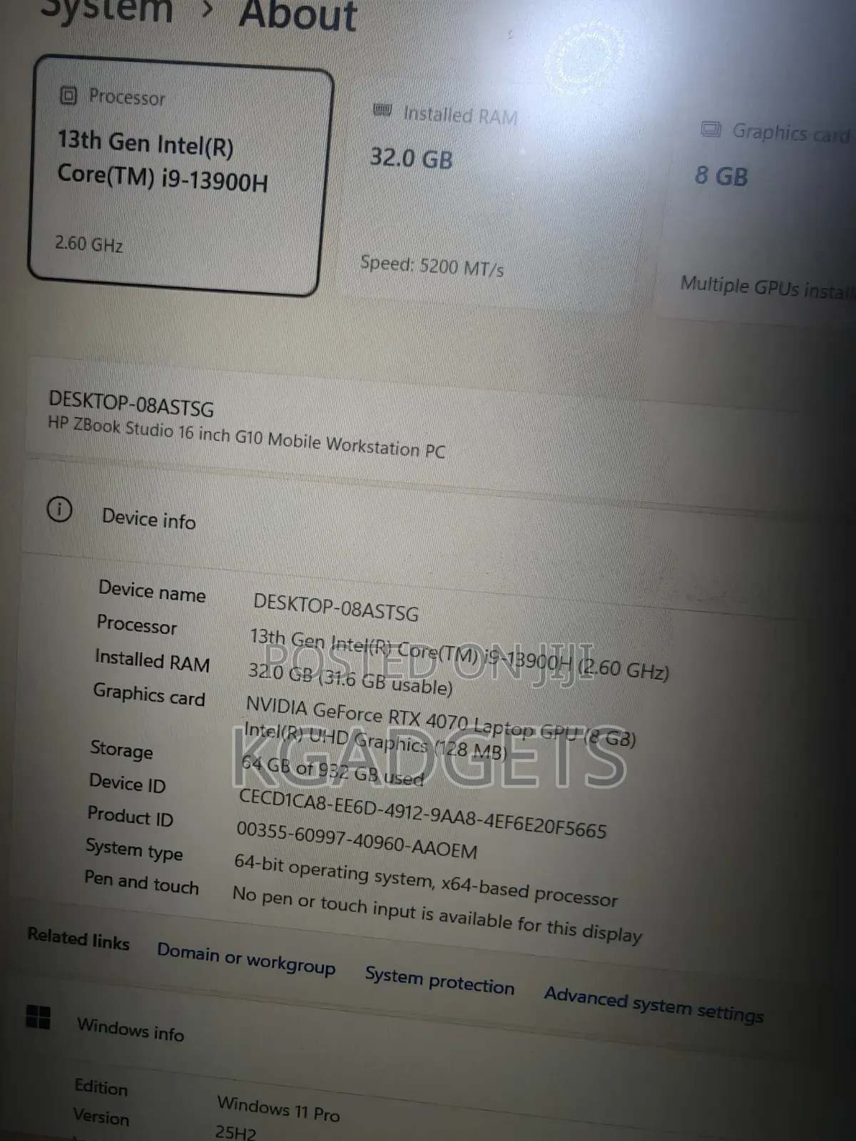 Laptop HP ZBook Firefly 16 G10 32GB Intel Core i9 SSD 1T