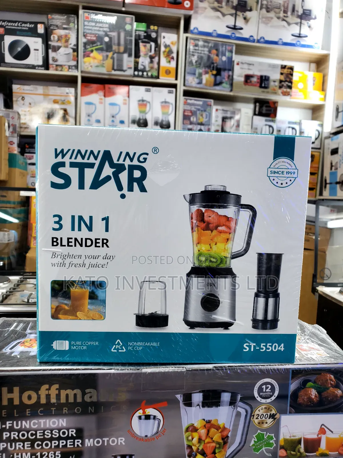 3 in 1 Winning Star Juice Blender