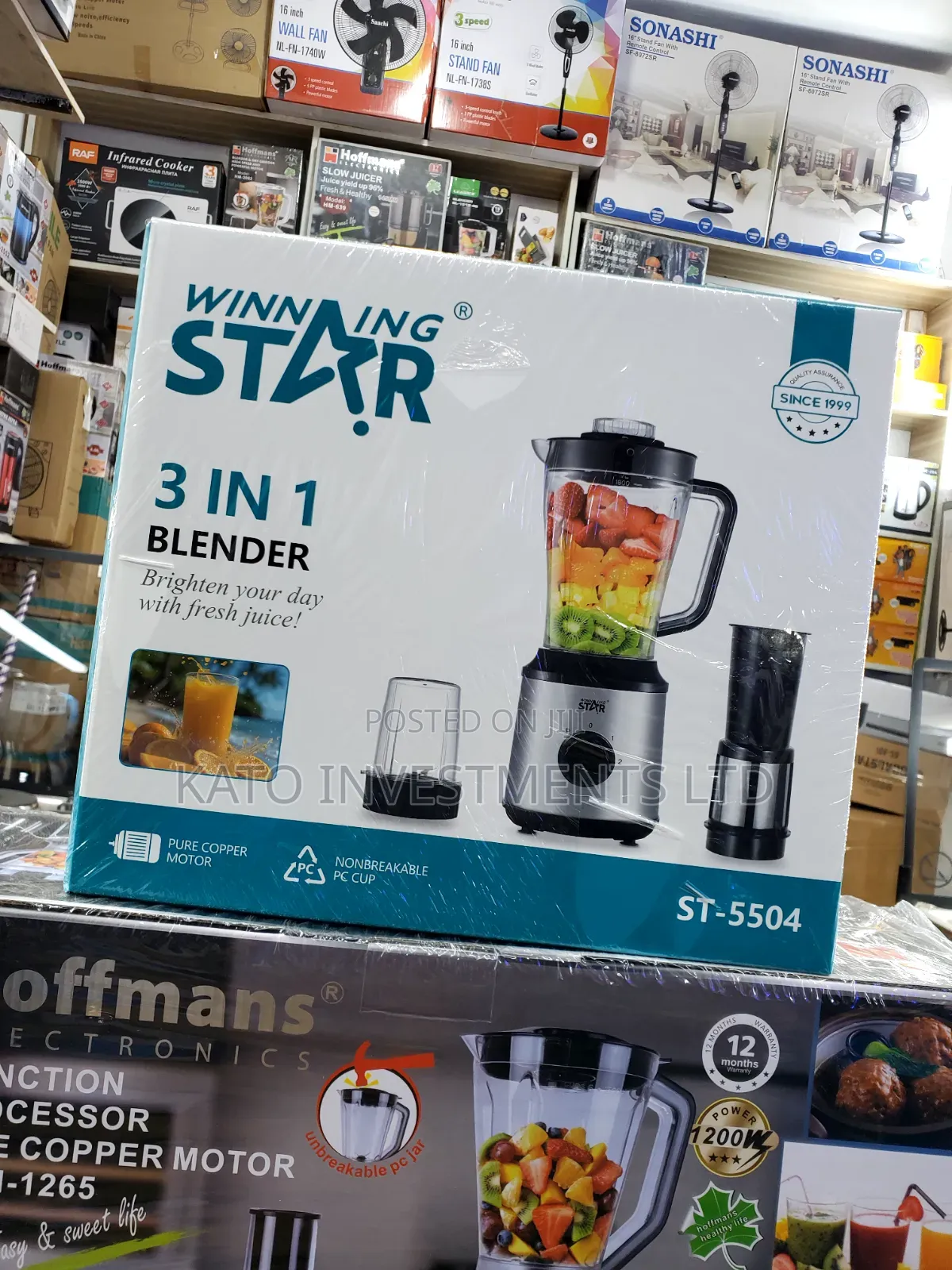 3 in 1 Winning Star Juice Blender