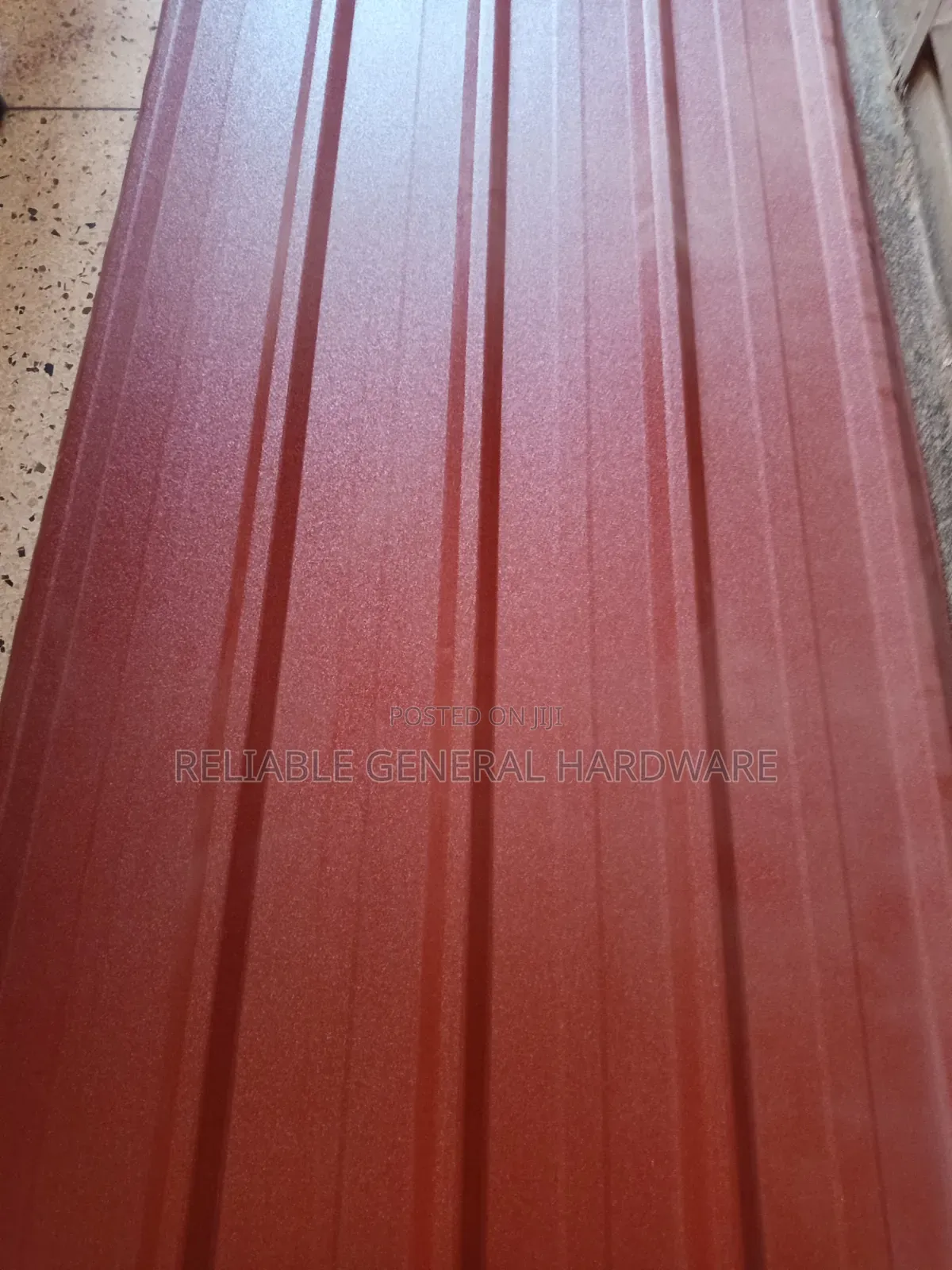 Supereco Iron Sheets Brick Red Mat G.28