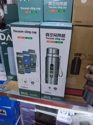 Jk Flask Is a 1100ml Stainless Steel Vacuum Sling Cup.