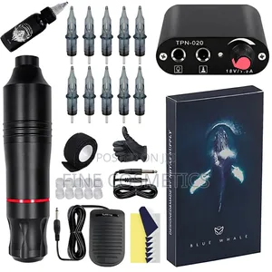 Modern Tattoo Machine Kit. Pen-Version Permanent Makeup Tattooing-Gun
