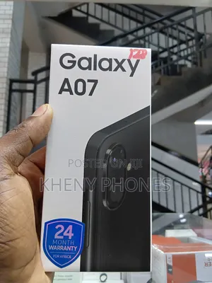 New Samsung Galaxy A07 128 GB Black