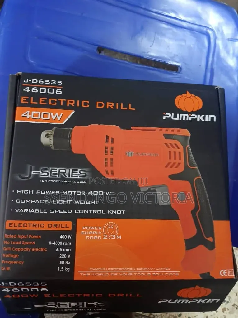 Pumpkin Electric Drill