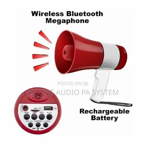 Wireless Rechargeable Megaphone