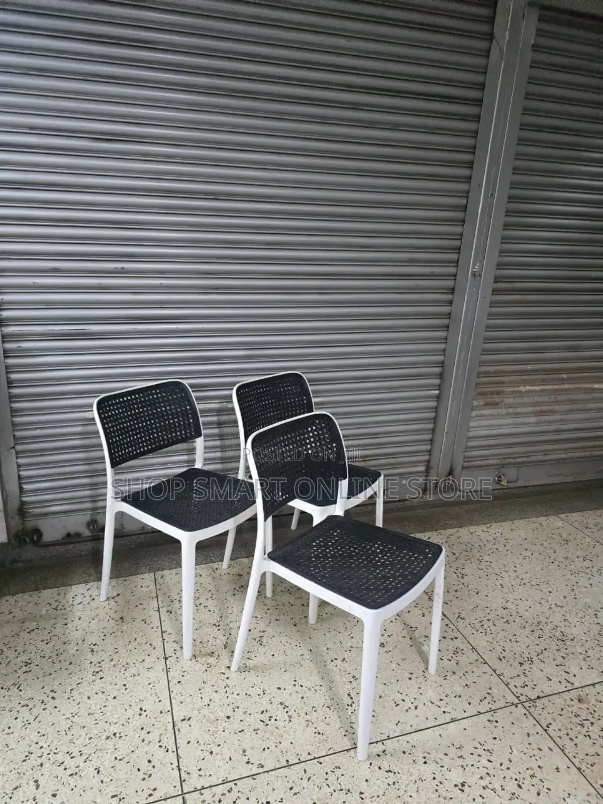 Aligned Dining Plastic Chairs Plastic Chairs Garden Deco Hotels Bars