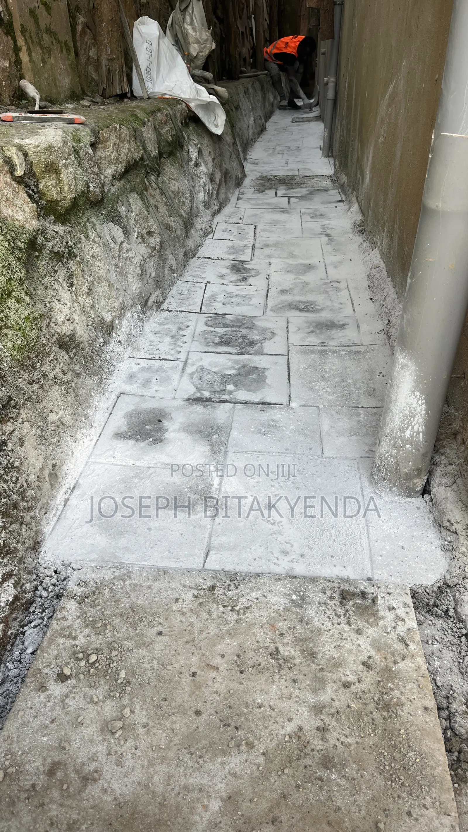 Stamped Concrete Overlay