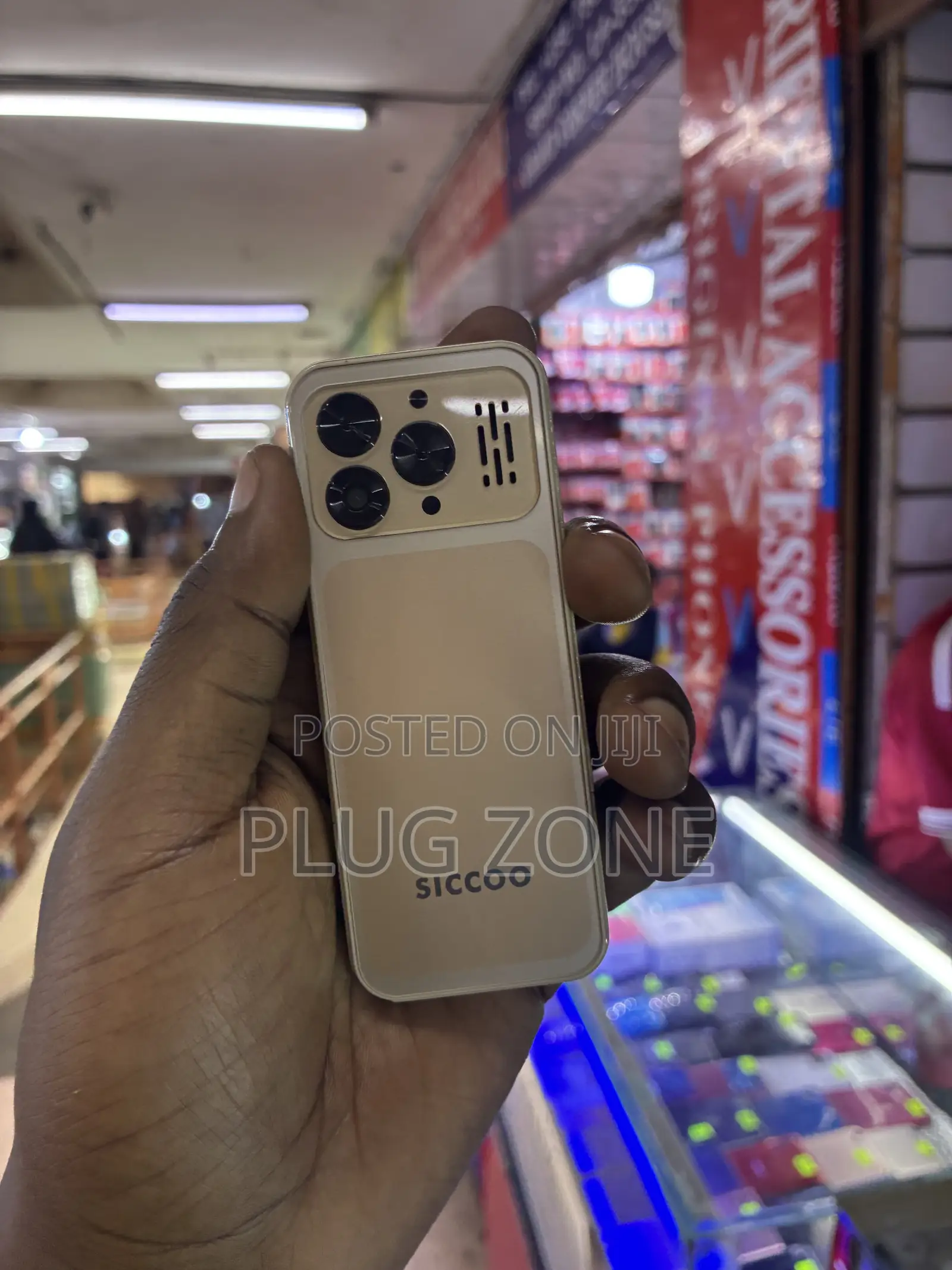 New Mobile Phone Silver