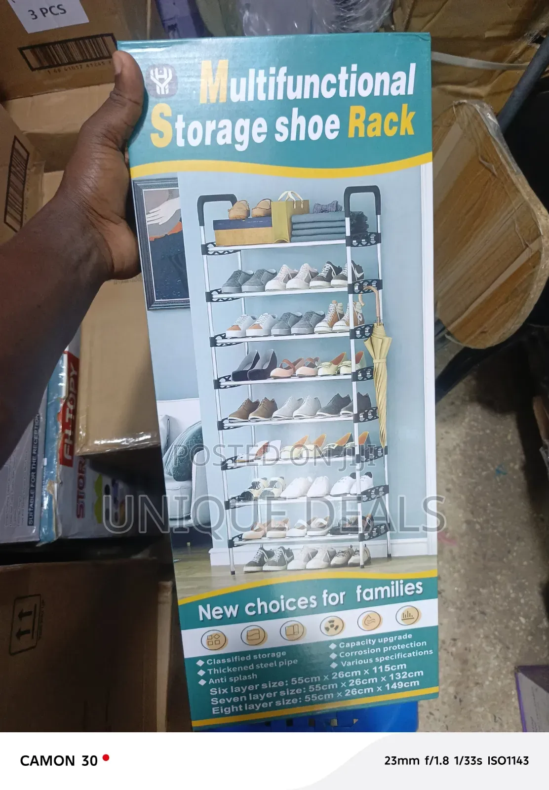 Multifunctional Storage Shoe Rack