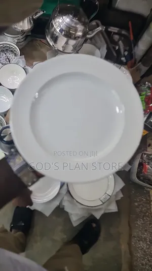 White Ceramic Side Plates Side Plates 12pcs