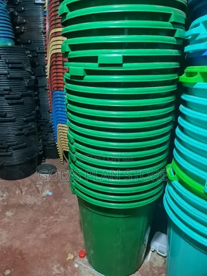 Forest Green 120litres Plastic Buckets Plastic Buckets