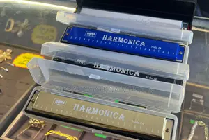 Harmonica Long Type Metallic 24 Holes