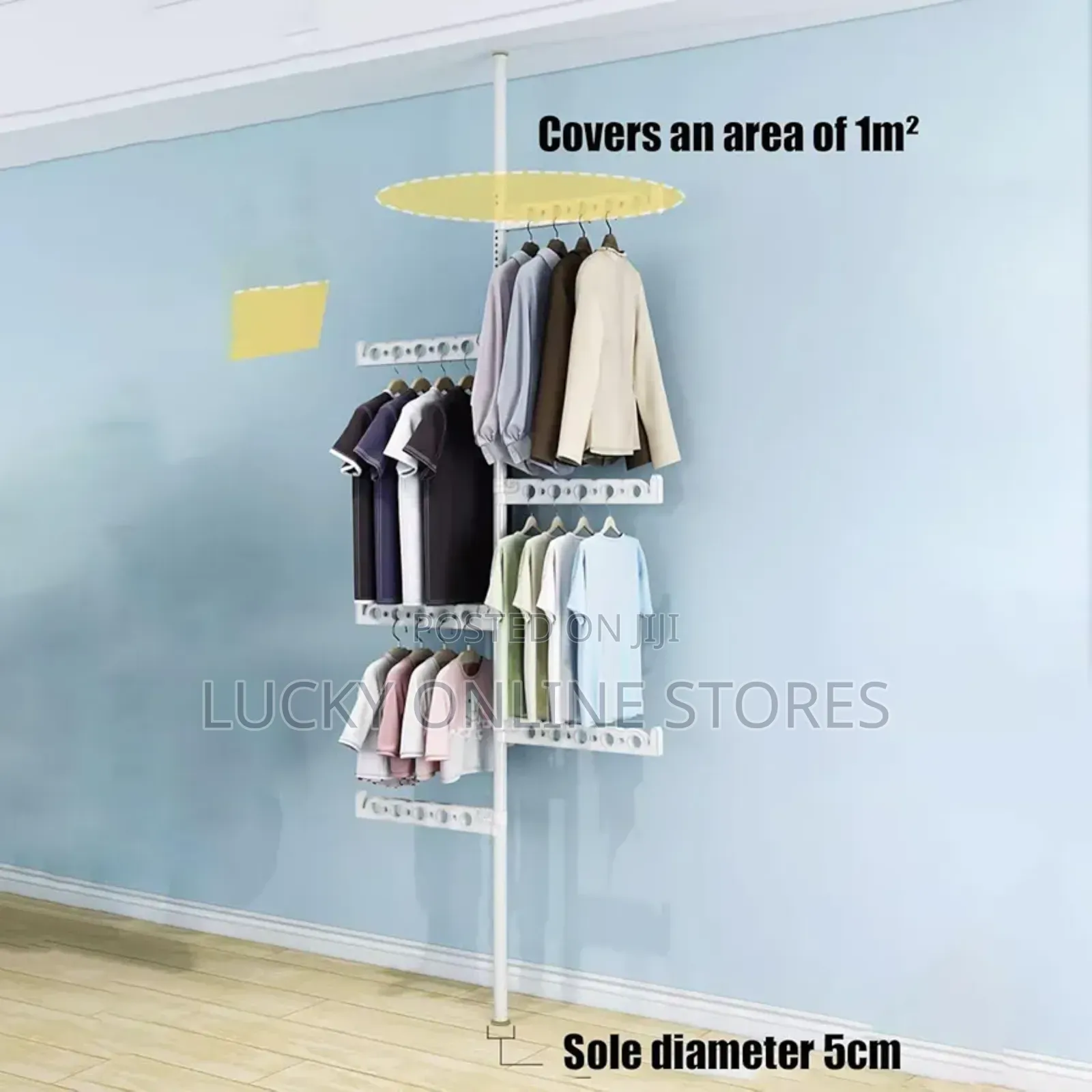 Hanging Clothes Drying Rack