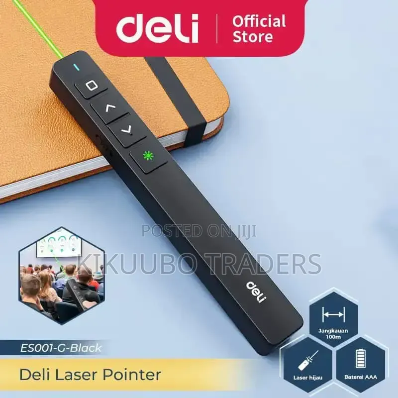 Deli Wireless Laser Flip Pen Laser Presenters