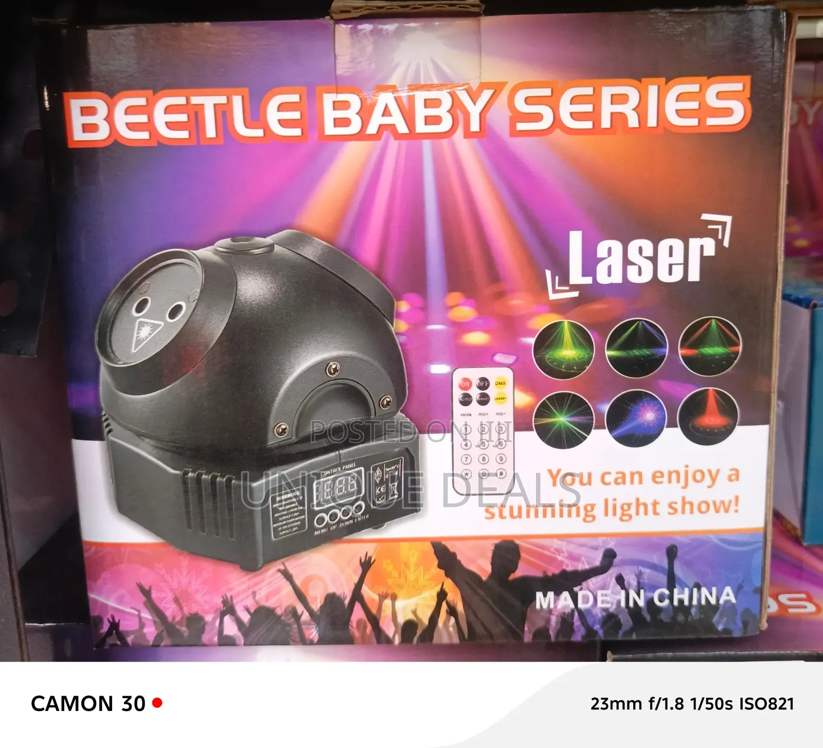 Beetle Baby Series Laser Stage Light