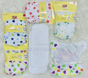 Washable Diapers With Inserters
