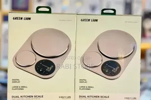 Green Lion Dual 5kg Kitchen Scale With Precision Weighing,