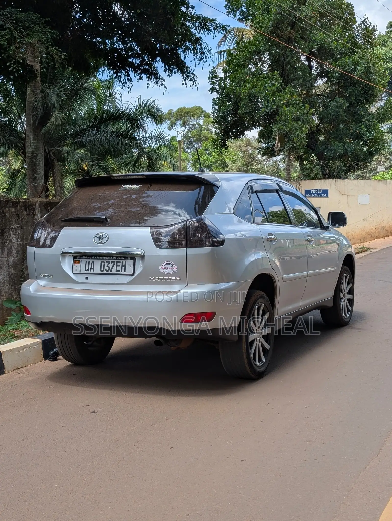 Toyota Harrier 2007 Silver