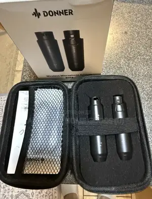 Donner Cv-2 Plug-on Wireless XLR Mic Transmitter Receiver and Adapter