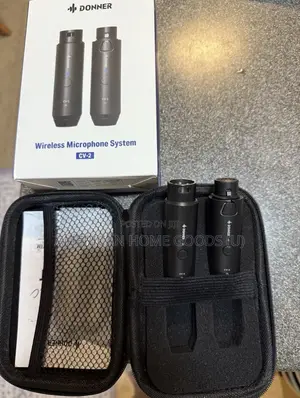 Donner Cv-2 Plug-on Wireless XLR Mic Transmitter Receiver and Adapter