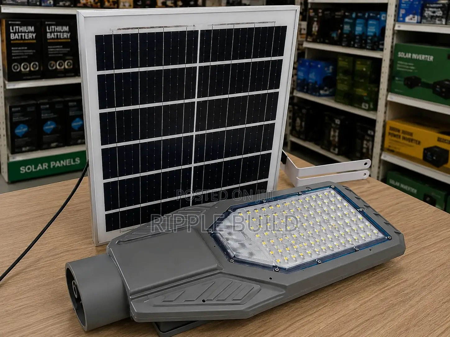 200w Solar Street Light Waterproof Security Lamp Kampala