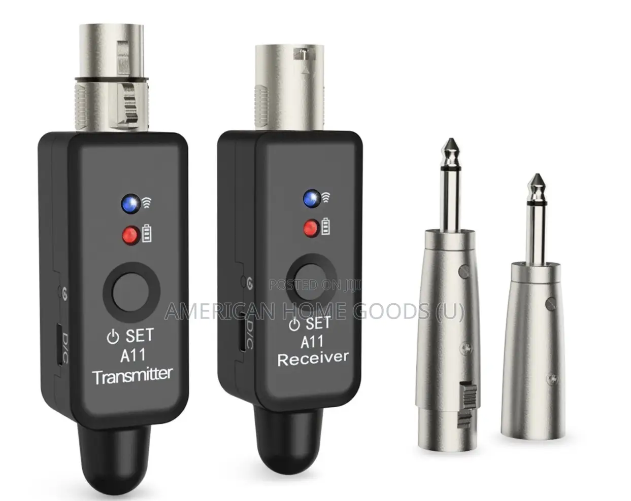 Wireless XLR Microphone System for Dynamic Microphone Pa System/Mixer