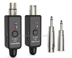 Wireless XLR Microphone System for Dynamic Microphone Pa System/Mixer