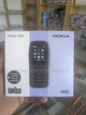 New Nokia 105 4G Blue