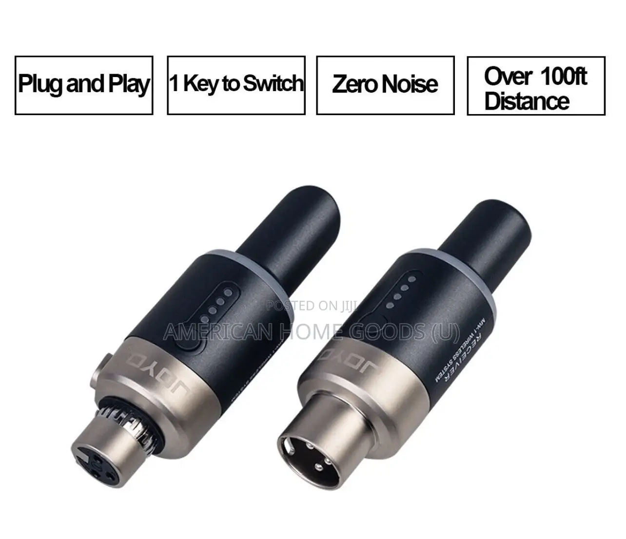 Joyo Microphone Wireless Transmitter System Receiver Audio Universal